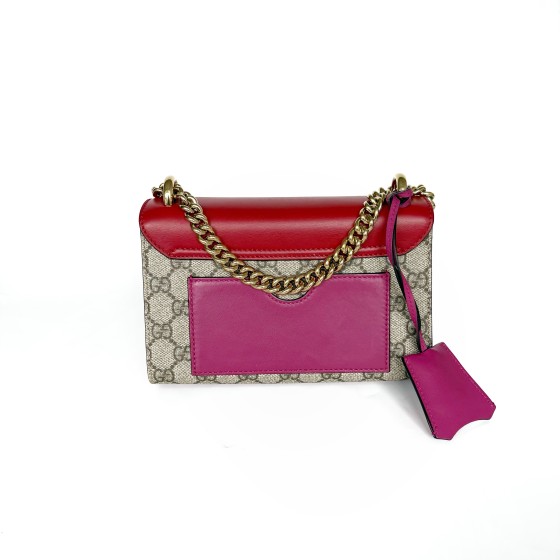 Gucci Padlock Medium Shoulder Bag in GG Supreme Canvas